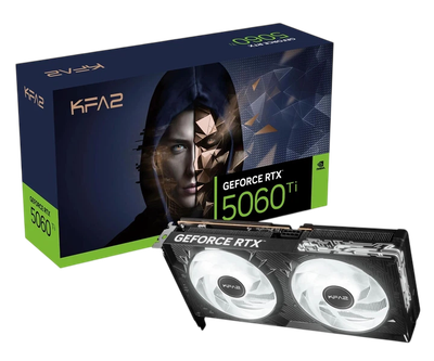 Видеокарта GeForce RTX 5060 Ti 16GB KFA2 1-Click OC (56IZN8MDCPOK)