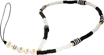 Zawieszka Guess Heishi Beads Black/White (GUSTBCKH)
