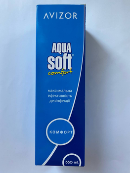Раствор для контактных линз Aqua Soft Comfort 350 мл Avizor