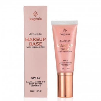 База под макияж с хайлайтером ANGELIC Makeup Base with Highlighter Bogenia BG612 38 мл- №002