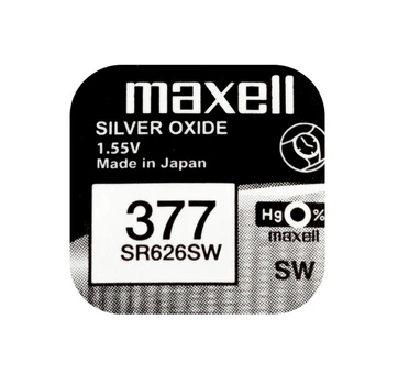 Батарейка MAXELL SR626SW 1PC EU MF (377) A 1шт (M-18292000) (4902580132248)