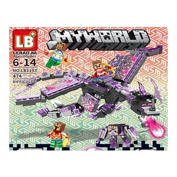 Конструктор Minecraft LB 1193 "Дракон Ендер" ( 474 дет. )