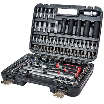 Набір торцевих головок 1/4″ та 1/2″ Vitals Master Impact + Superlock 111 предметів (186169)