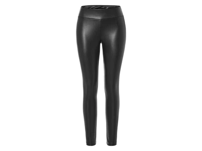 Легинсы с искусственной кожы для женщины Esmara LYCRA® 450812 42(M) Черный
