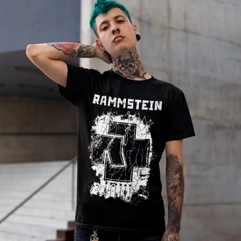 Футболка унісекс Rammstein (Sechs Herzen Die Brennen) 3XL чорний