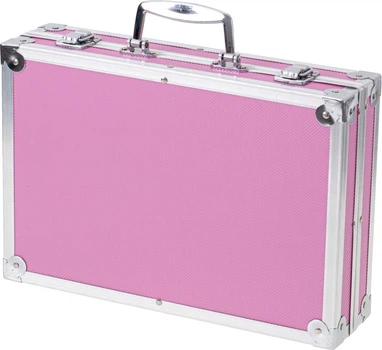 Художній набір KIK для малювання у футлярі 145 предметів Рожевий KX5353 (5903039730397)