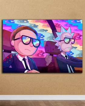Картина на подарунок - Rick and Morty На Завданні - 40х60 см