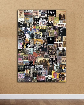 Картина на подарунок - The Beatles Wall- 40х60 см