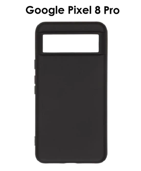 Чохол AeronCase+ для Google Pixel 8 Pro з мікрофіброю | Тонкий, захисний, чорний