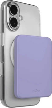 Powerbank Puro Mini Power Mag 4200 mAh 15W Lavender Blue (8018417528774)