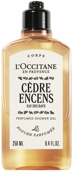 Żel pod prysznic L'occitane Cèdre Encens perfumowany 250 ml (3253581782811)