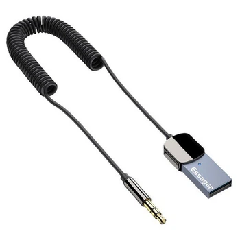 Bluetooth аудио адаптер трансмиттер в авто F&D F D AUX 3.5 мм USB BT 5.0 357990 03 AT3