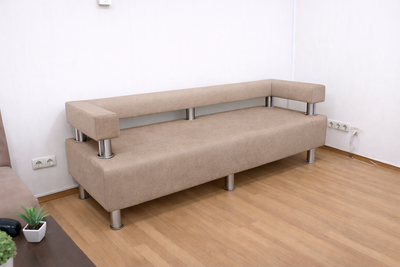 Диван офісний BNB IRIS 180 см бежевий балатон 04