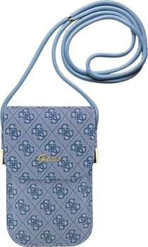 Сумка Guess 4G Metal Script Logo Blue (GUOWBP4SNSB)