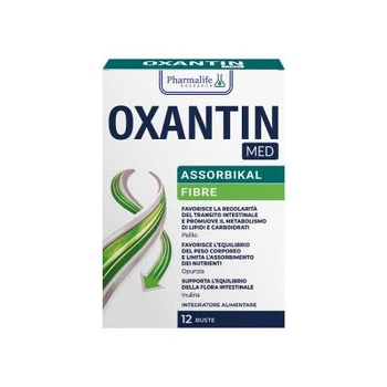 Клетчатка Oxantin Абсорбция для нормализации массы тела и контроля аппетита 12 саше по 7,4 г