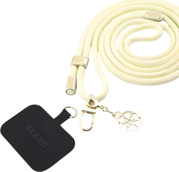 Pasek Guess Universal Cord Beige (GUOUCNMG4EE)