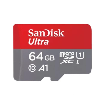Карта памяти SanDisk 64GB microSDXC class 10 UHS-I A1 (SDSQUAB-064G-GN6MN) (342754)