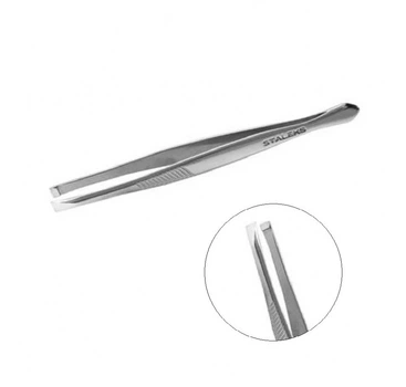 Пінцет Сталекс Classic TC-10-1 д/брів [прямий; широкий] (4820121590213)