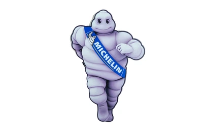 LED логотип Michelin Bibendum 12–24В – светодиодная подсветка для авто и грузовиков