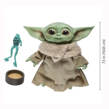 Игрушка Звёздные войны: Мандалорец - Малыш Грого Star Wars: The Mandalorian - The Child Yoda Talking Plush Toy with Character Sounds Hasbro