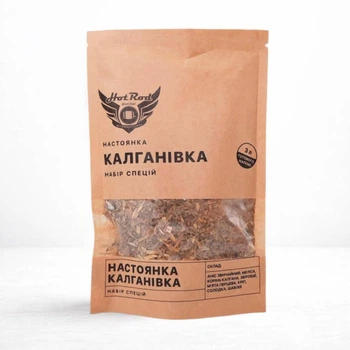 Набор специй для настойки на Калгане на 3 литра напитка, классическая калгановка с благородным коньячным цветом
