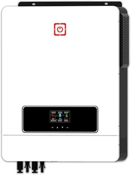 Гібридний інвертор EASUN 48V/230V 10.2 кВт 10200 Вт MPPT 180A WIFI (ISOLAR-SML-V10.2KW), правильна синусоїда, 1 фаза, 10.2кВт,