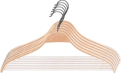 Вішалки для одягу Kadax дерев'яні 6 шт K292 (5902730385073)