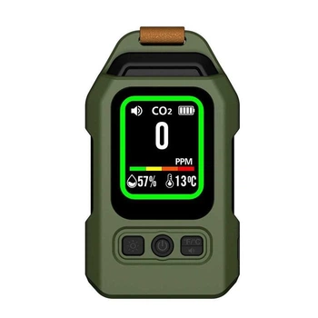 Детектор угарного газа SB-9617 3-в-1, с дисплеем, сигнализация CO, датчик температуры и влажности, портативный