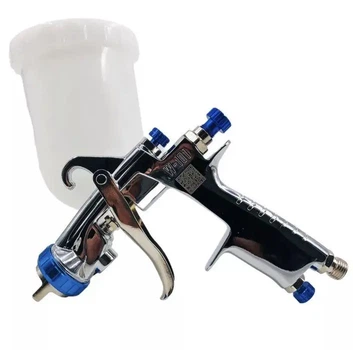 Краскопульт Anest Iwata W-101 (по лицензии Ntool W101), распылитель 1,3 Н с поворотным бачком.