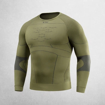 Терморубашка компрессионная M-Tac Ranger Green/Dark Grey M