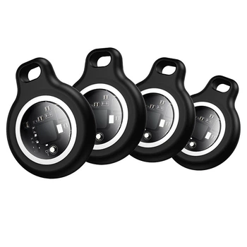 Пошуковий трекер HOCO E91 Tiger intelligent positioning anti-lost device iOS 4PCS White