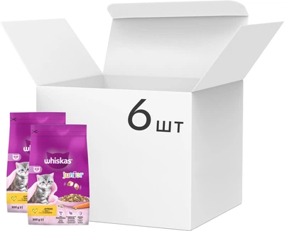 Сухий корм для кошенят Whiskas Junior з куркою