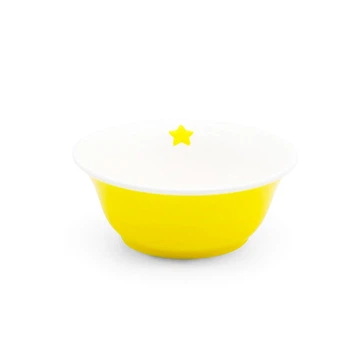 Тарілка глибока MBM HOME "Дитяча фантазія" KP-48 YELLOW 14 см Жовта