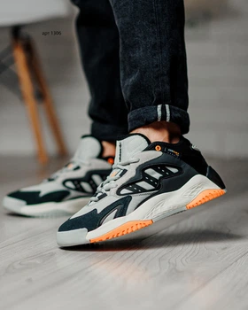 Кросівки ADS Streetball 2.0 (42 27см) Black Grey Orange (арт 1306)