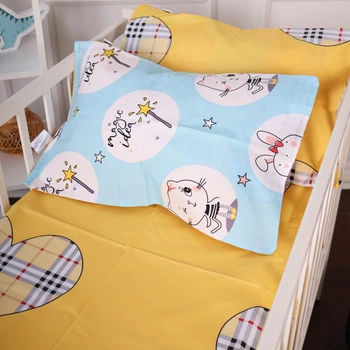 Простынь MirSon Бязь 20-0044 Cats and bunnies 150 х 220 см (2200010284768)