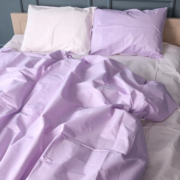 Комплект постельного белья MirSon Бязь 17-0807 Soft Stripe 143 x 210 см (2200011455686)