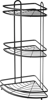 Полиця для ванної кімнати Kadax Kobuk K3881 57.5 х 25.5 см Чорна (5903699429044)