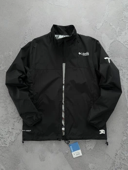 Чоловіча куртка - вітровка термо водонепроникна GORE-TEX Columbia XS чорний