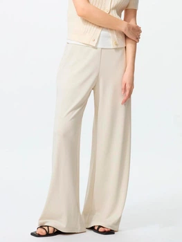 Брюки женские Uniqlo 584565885 XL Молочные (1159851805)
