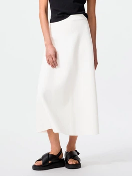 Спідниця довга літня жіноча Uniqlo 99058905 S Біла (1159851823)