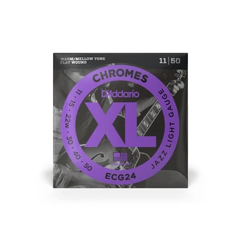Струны для гитары D'Addario XL Chromes Jazz Light (11-50) (ECG24)