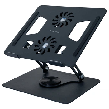 Подставка для ноутбука Armorstandart Comfort+ H31 Aluminum Graphite (ARM77740)
