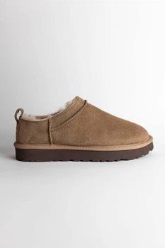 Уггі Classic Micro Rocky Oak натуральна замша хутро 41р коричневий