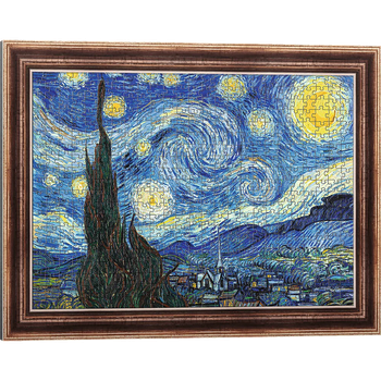 Пазл Вінсент ван Гог: Зоряна ніч — 500 елементів Trefl PuzzloRama 37544