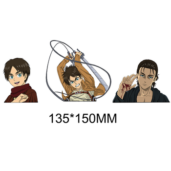 Голографічна наклейка Атака Титанів Ерен Йегер Attack on Titan Eren Yeager 2865457686