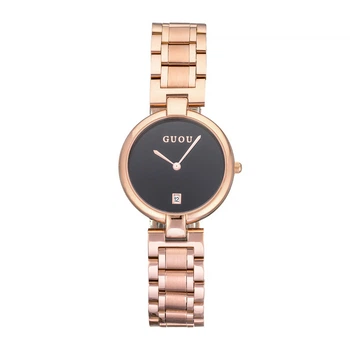 Женские часы Guou Lux black