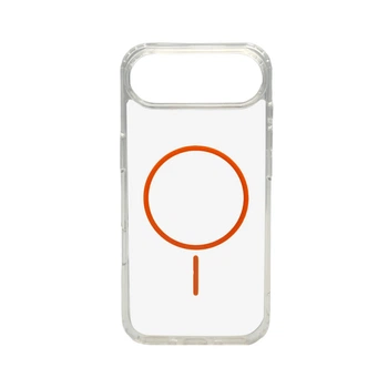 Чохол Premium Cosmic Acrylic Thin Magnetic for Apple iPhone 17 Air Orange (AcColMagi17AOrange)