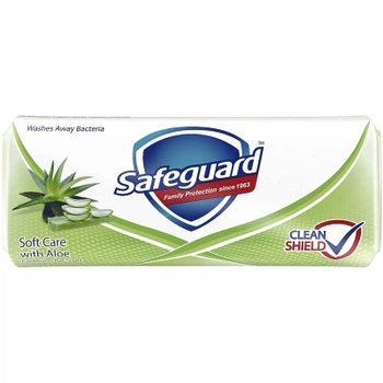 Твердое мыло Safeguard Нежный уход Алоэ 90 г (5000174645675/8006540559482)
