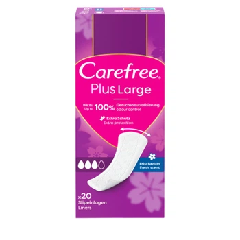 Ежедневные прокладки Carefree Plus Large Fresh 20 шт. (3574661606231/3574661487564)