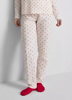 Пижамные хлопковые штаны Primark Bottom Pyjama XS Низ пижамы Белый (8844)